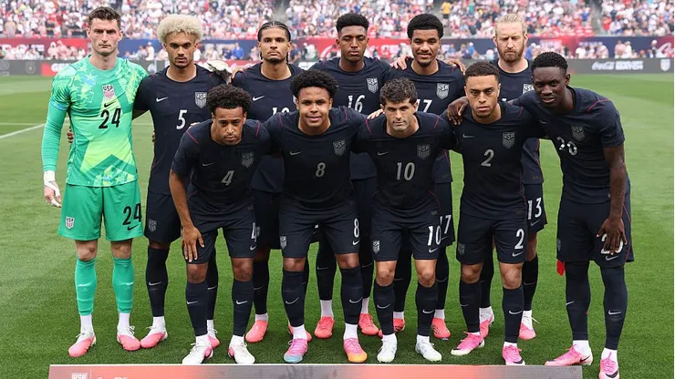 Time dos Estados Unidos. Foto: Jamie Squire/Getty Images