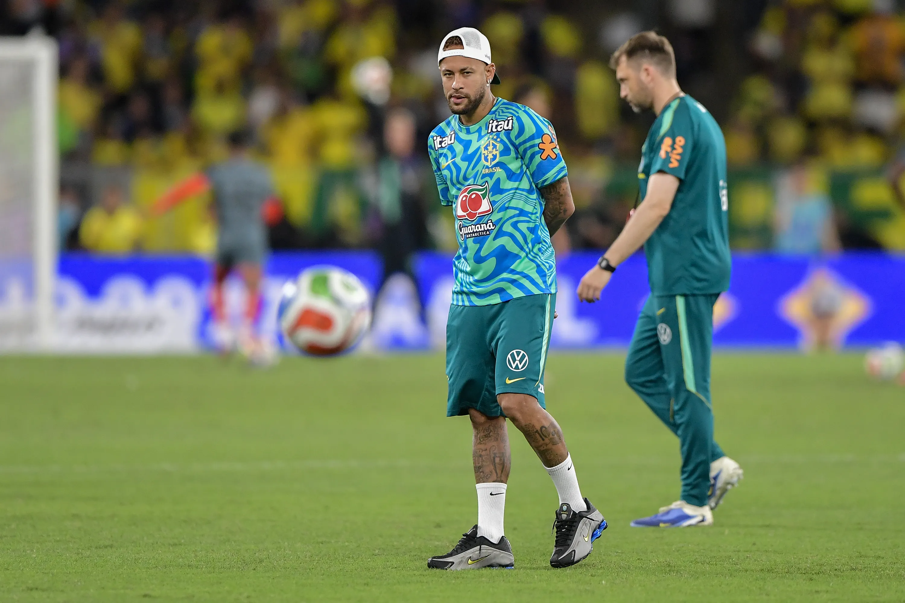 RJ – RIO DE JANEIRO – 31/05/2026 – AMISTOSO, SELECAO BRASILEIRA X SELECAO PANAMA – Neymar jogador do Selecao Brasileira durante partida contra o [EQUIPE 2] no estadio Maracana pelo campeonato Amistoso. Foto: Thiago Ribeiro/AGIF