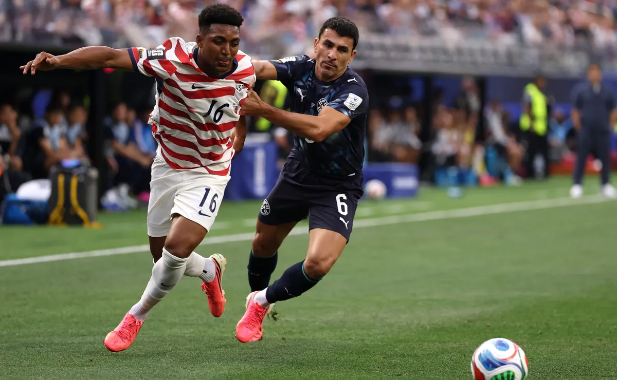 Alonso, ex-Atlético, vê ataque do Estados Unidos dominar Paraguai em goleada na Copa do Mundo