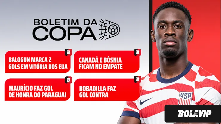 Balogun foi o nome da Copa em goleada dos Estados Unidos