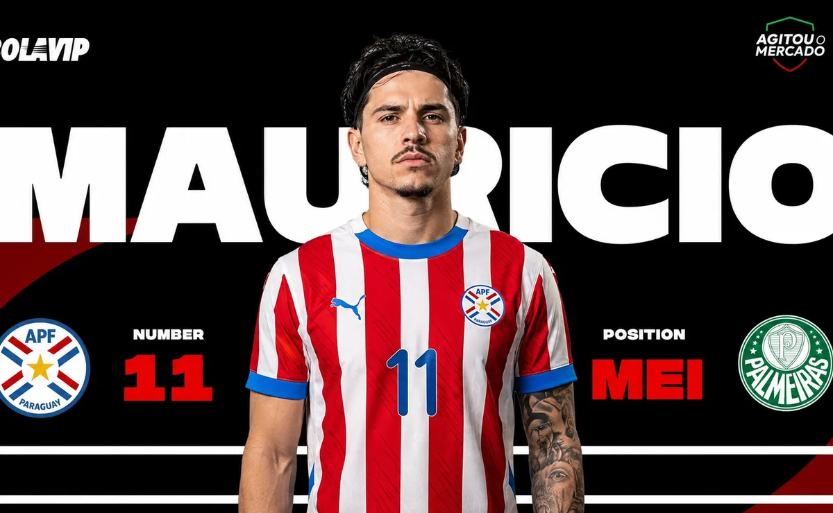 Agitou o Mercado: Mauricio brilha pelo Paraguai na Copa do Mundo e deve valorizar após gol marcado