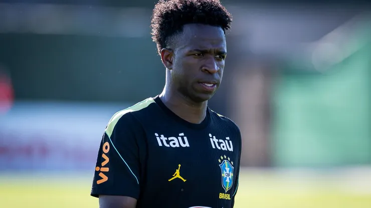 Vini Jr. chama a responsabilidade e surge como esperança do Brasil na Copa — Foto Ira L. BlackGetty Images