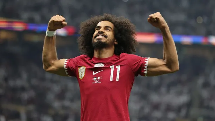 Akram Afif. (Photo by Robert Cianflone/Getty Images)