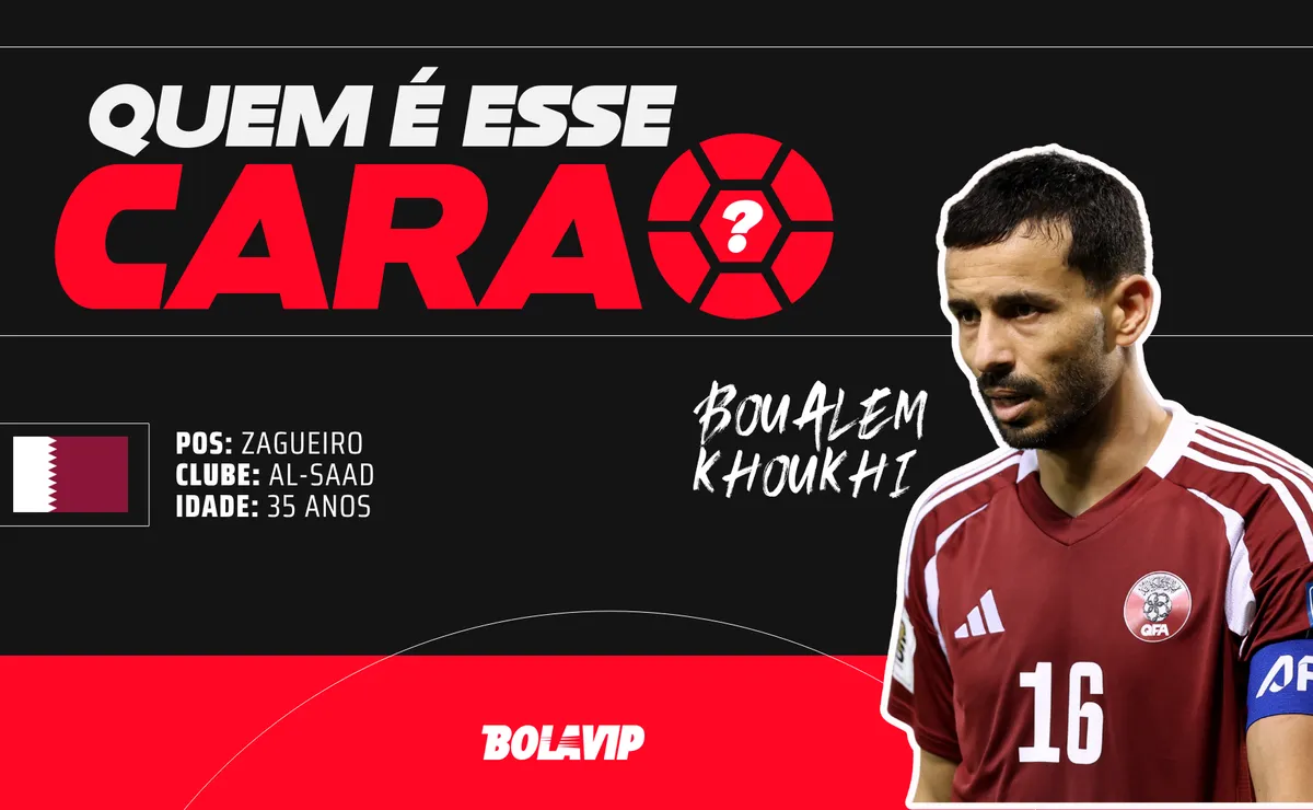 Quem é esse cara? Boualem Khoukhi marca nos acréscimos e garante o primeiro ponto da história do Catar em Copas