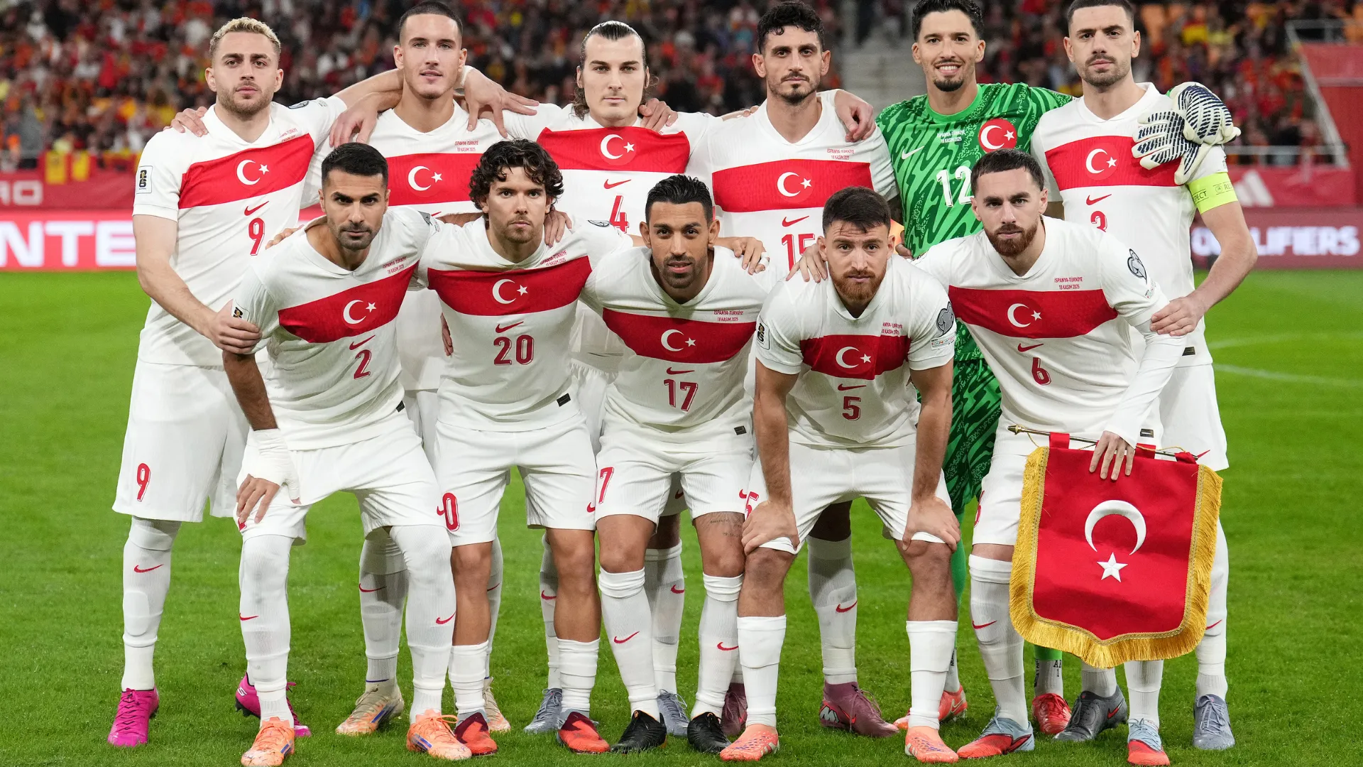 Jogadores da Turquia