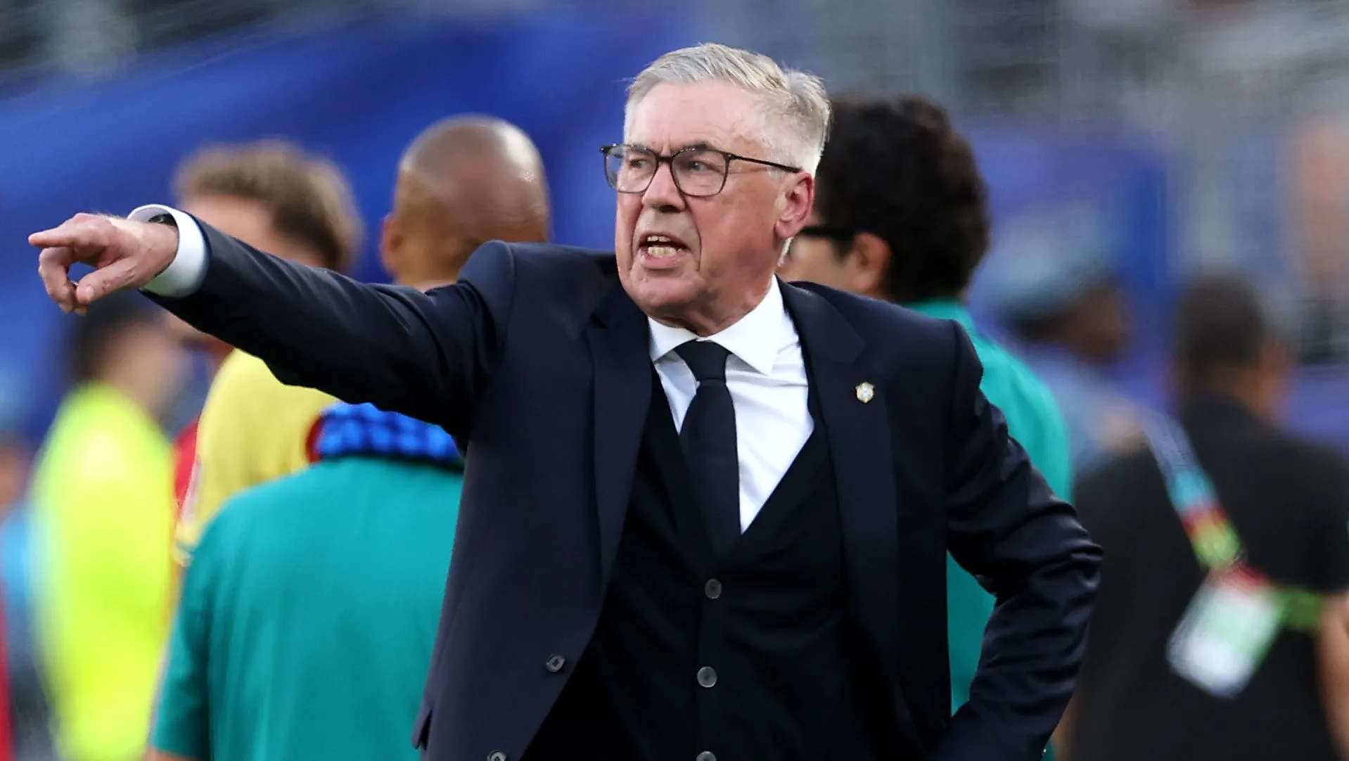 Carlo Ancelotti, técnico da Seleção Brasileira