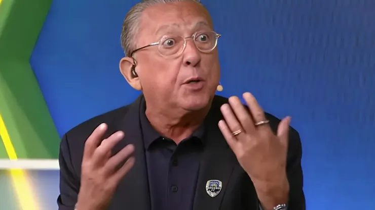 Galvão Bueno criticou Gabriel Magalhães na estreia - Foto: Reprodução/SBT