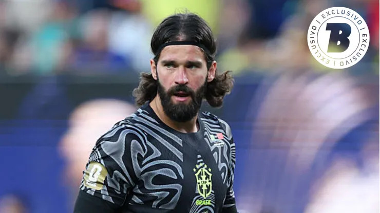 Alisson durante a partida do Grupo C da Copa do Mundo 2026 entre Brasil e Marrocos. (Photo by Kevin C. Cox/Getty Images)
