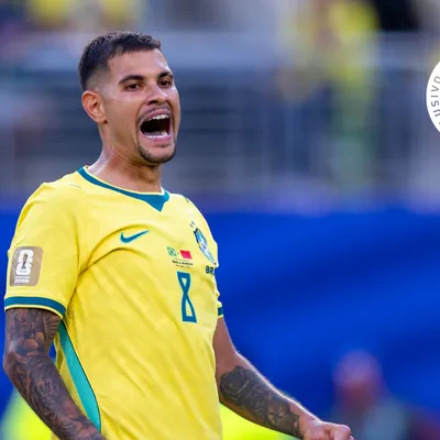 Bruno Guimarães admite nervosismo do Brasil no primeiro tempo