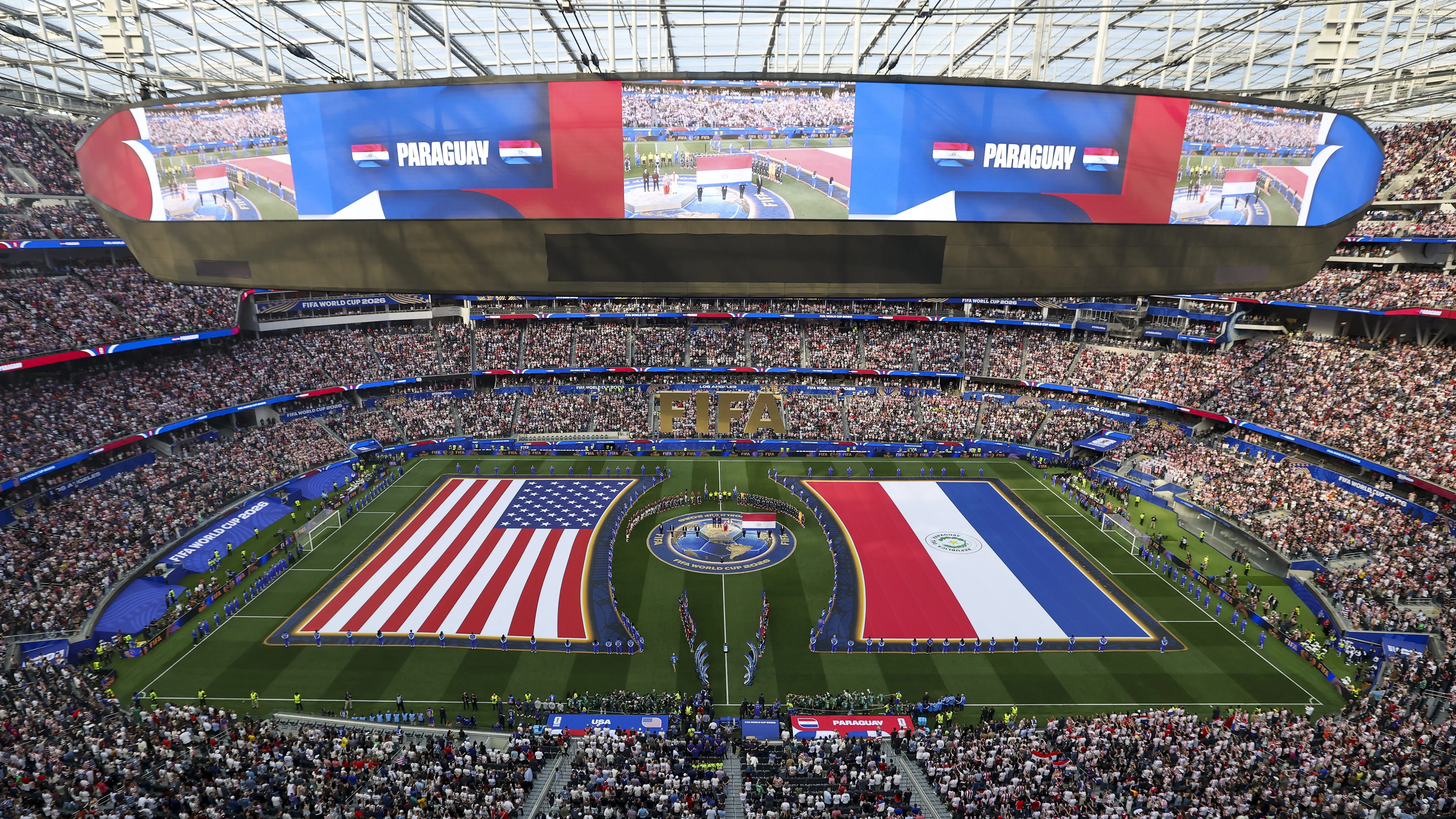 SoFi Stadium, em Los Angeles. (Photo by Harry How/Getty Images)