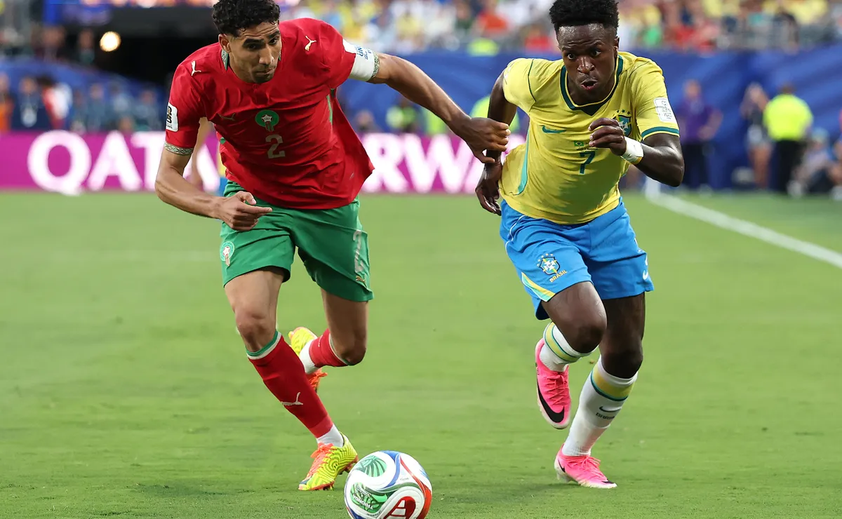 Vinícius Júnior evita derrota do Brasil para Marrocos na Copa do Mundo, mas clima segue de cobrança