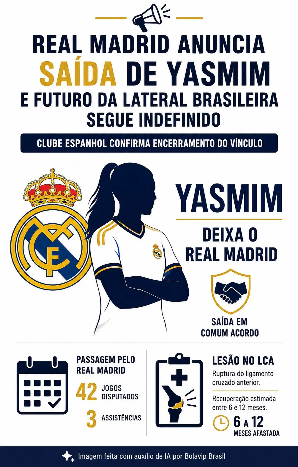 Infográfico gerado por Inteligência Artificial/Bolavip Brasil