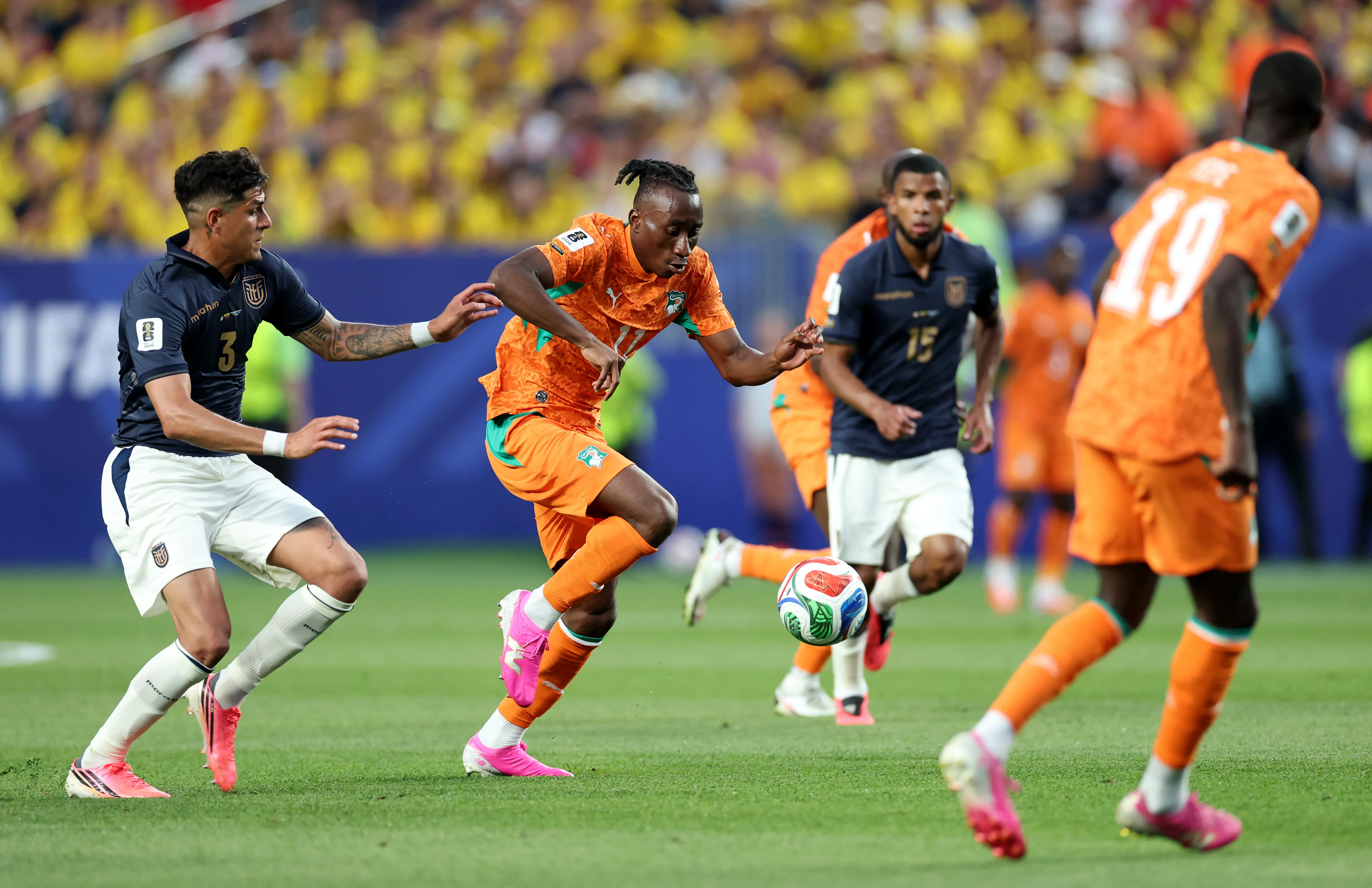 Pyan Diomande  (Photo by Al Bello/Getty Images)