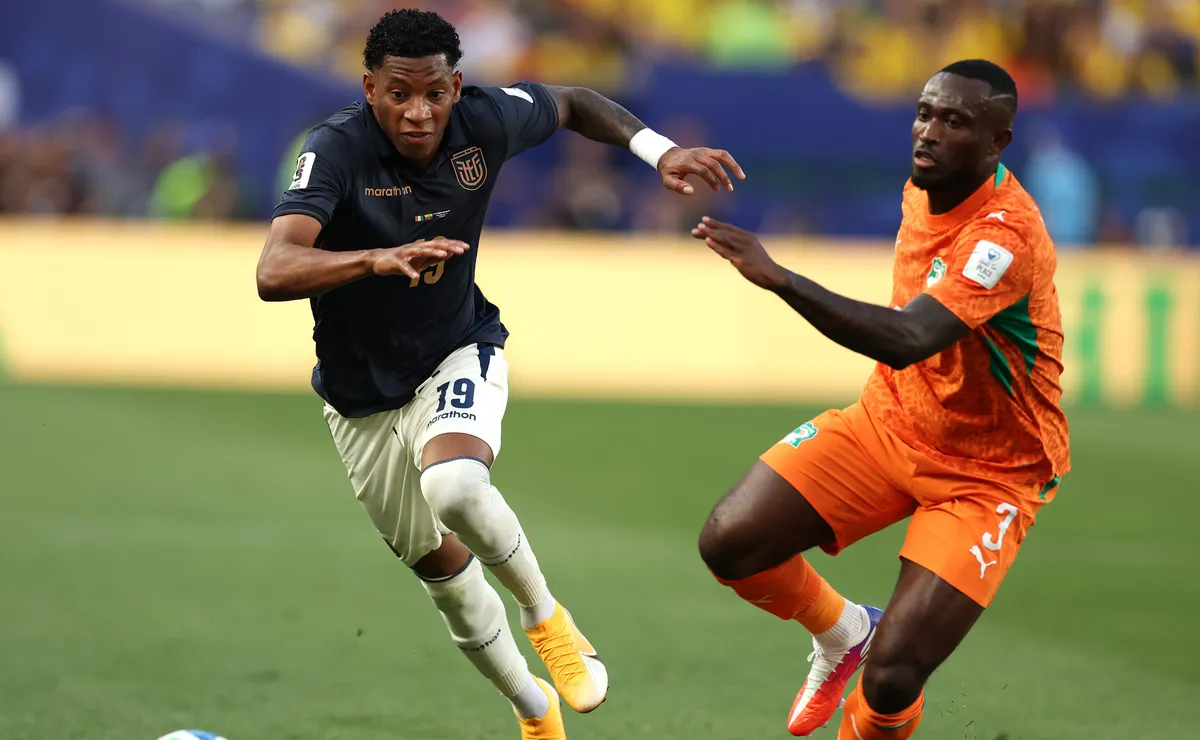 Mesmo com derrota para Costa do Marfim, Plata se destaca e dá esperança ao Equador na Copa do Mundo
