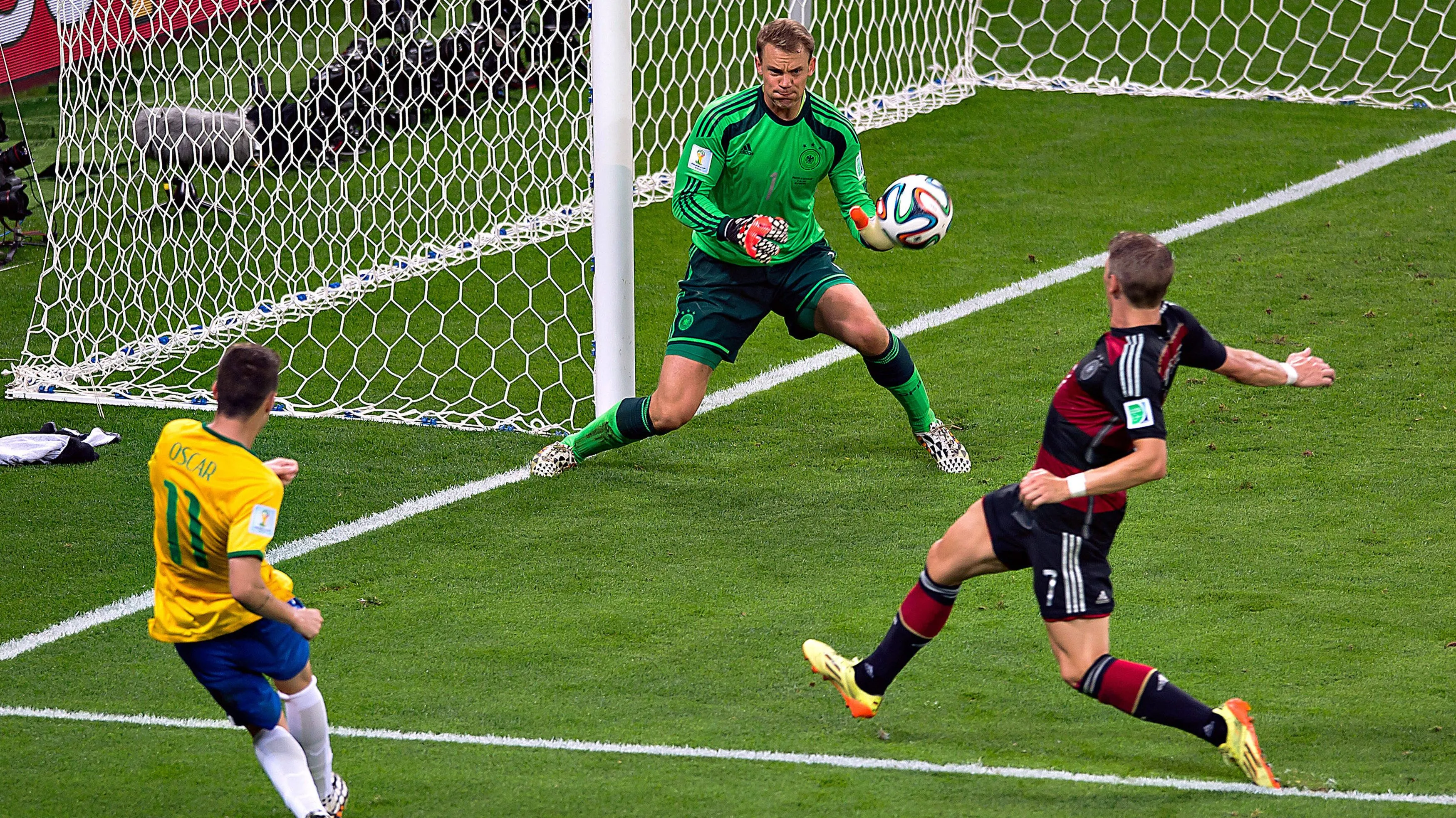 Neuer contra Brasil em 2014. Foto: Roberto Maya/IMAGO/Agencia-MexSport
