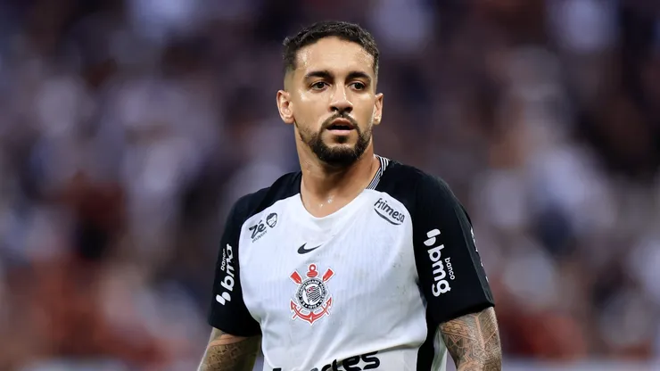 Matheus Pereira jogador do Corinthians durante partida contra o São Paulo. Foto: Marcello Zambrana/AGIF