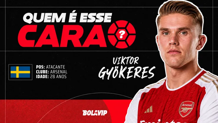 Gyokeres, atacante da Suécia que se mostrou uma grande liderança técnica da equipe