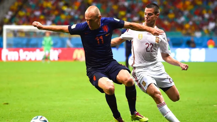 Espanha foi goleada pela Holanda na estreia da Copa 2014. Foto: David Ramos/Getty Images