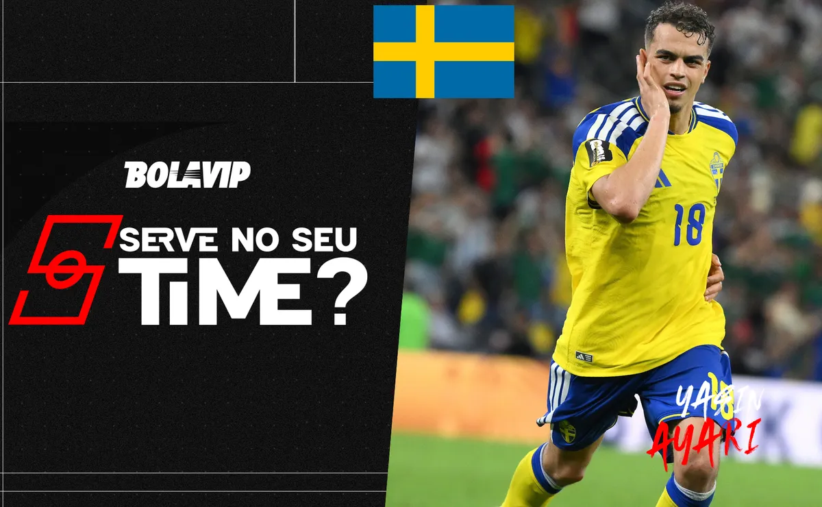 Meia da Suécia custa R$ 220 milhões e vira assunto entre torcedores brasileiros após goleada na Copa do Mundo