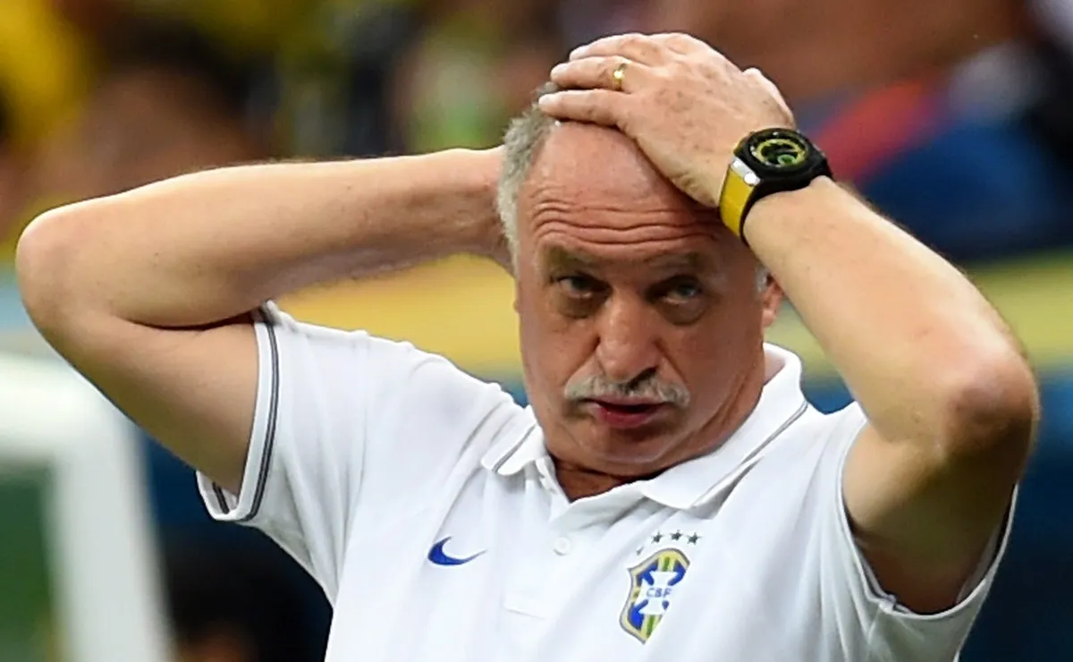 Felipão divide responsabilidade e agradece oportunidade recebida após 7 a 1 entre Brasil x Alemanha