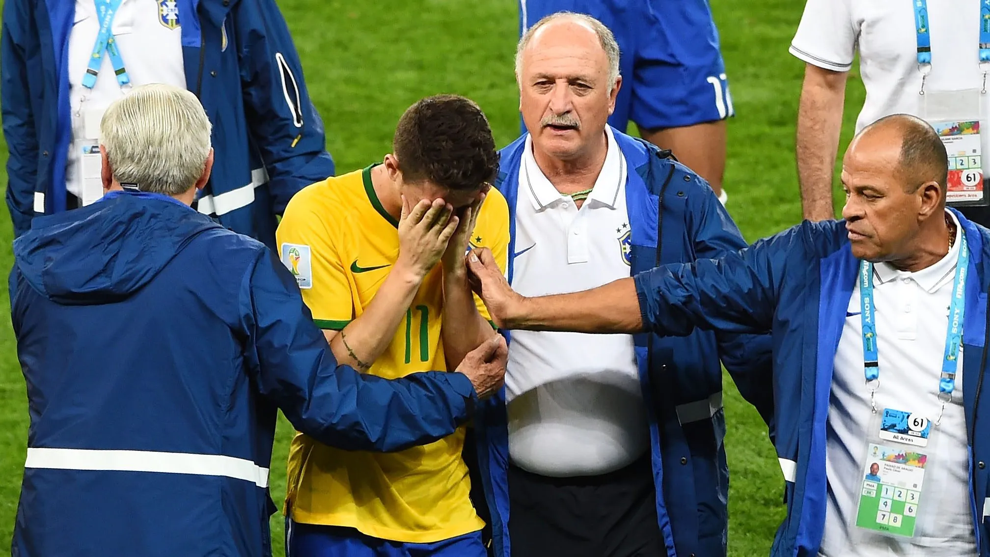 Derrota por 7 a 1 foi histórica na Copa do Mundo - (Photo by Jamie McDonald/Getty Images).