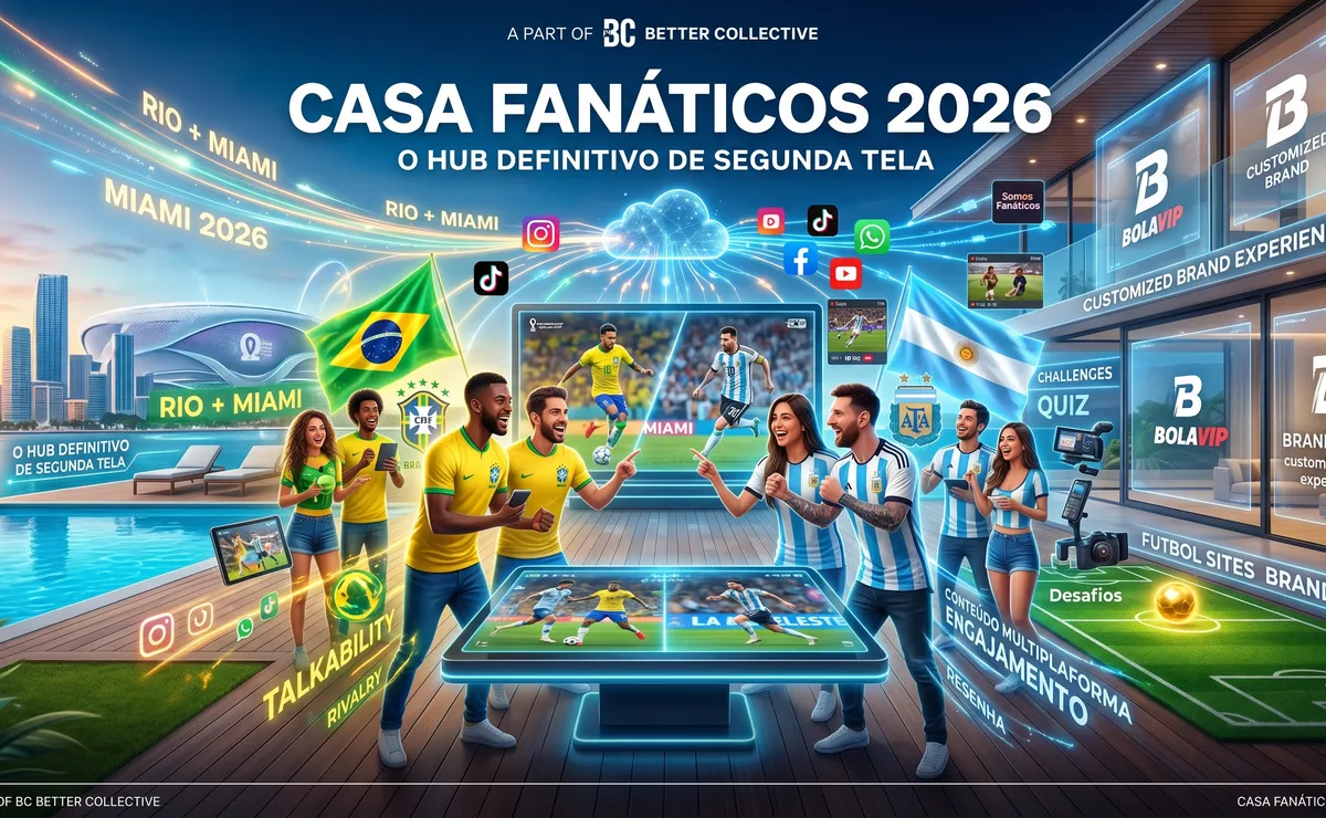 Casa Fanáticos 2026: O hub definitivo de segunda tela da Copa do Mundo chega a Miami