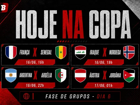 Argentina X Argélia é o grande jogo de hoje na Copa