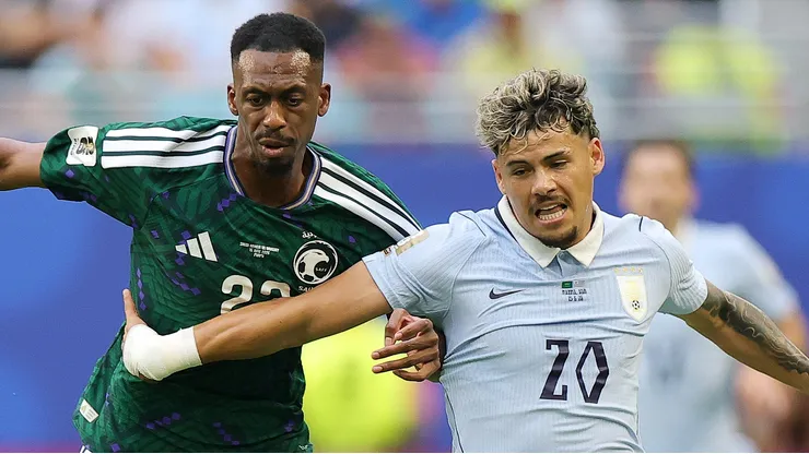 Arábia Saudita e Uruguai se enfrentaram em Miami (Photo by Alex Slitz/Getty Images)