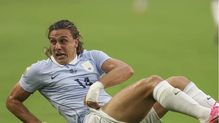Canobbio em ação na estreia da Copa.
