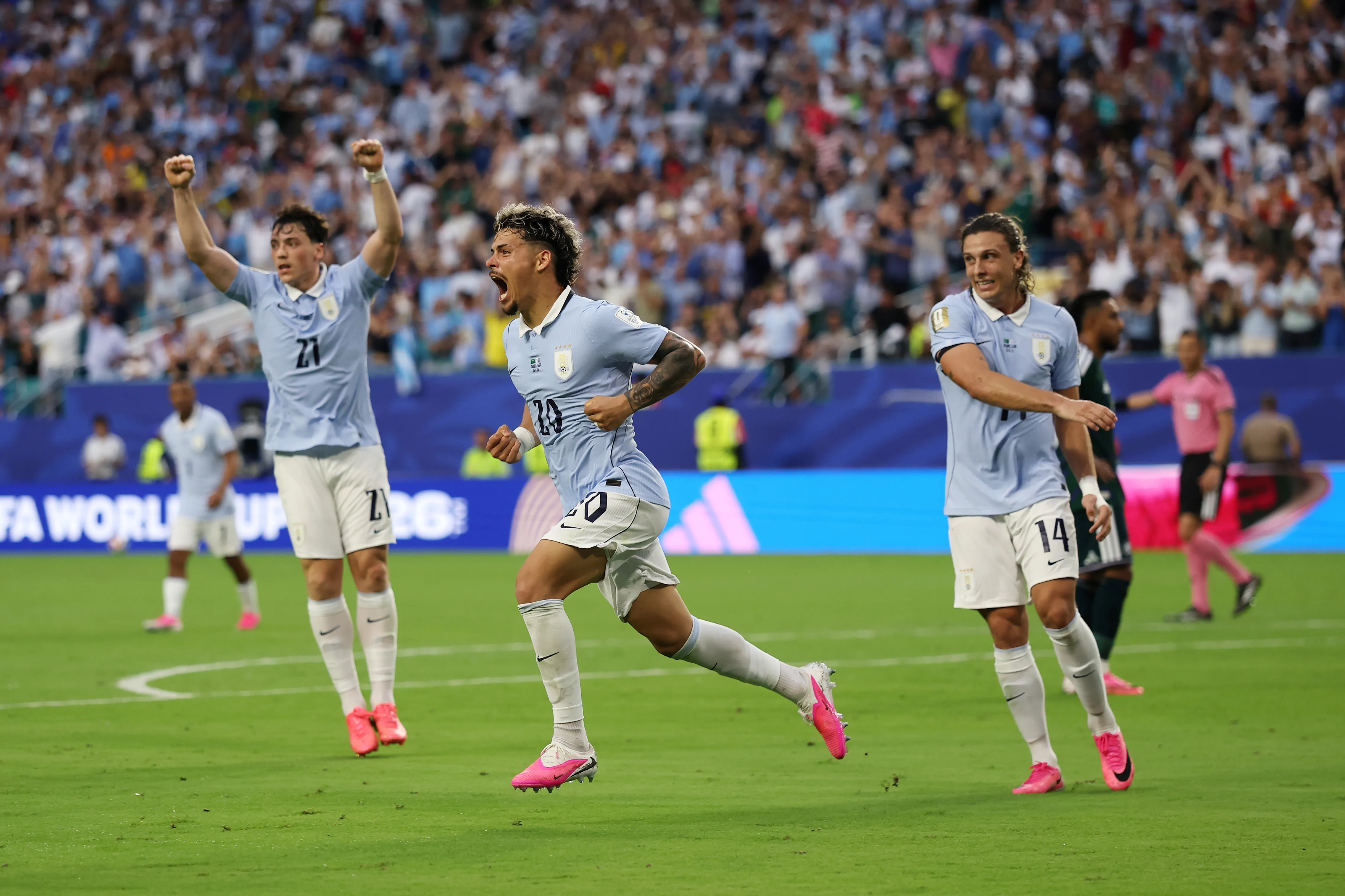 Uruguai empata com a Arábia Saudita na estreia da Copa. Foto: Lars Baron/Getty Images.