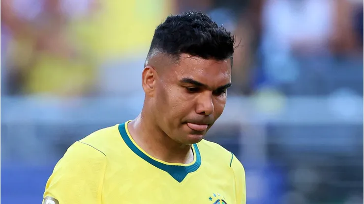 Casemiro não foi bem contra o Marrocos. Foto: IMAGO / APL