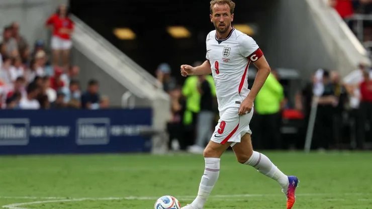 Kane vive a melhor temporada da carreira e aparece como principal candidato a marcar pela Inglaterra na estreia. Crédito: Action Plus Sports Images / Alamy Stock Photo