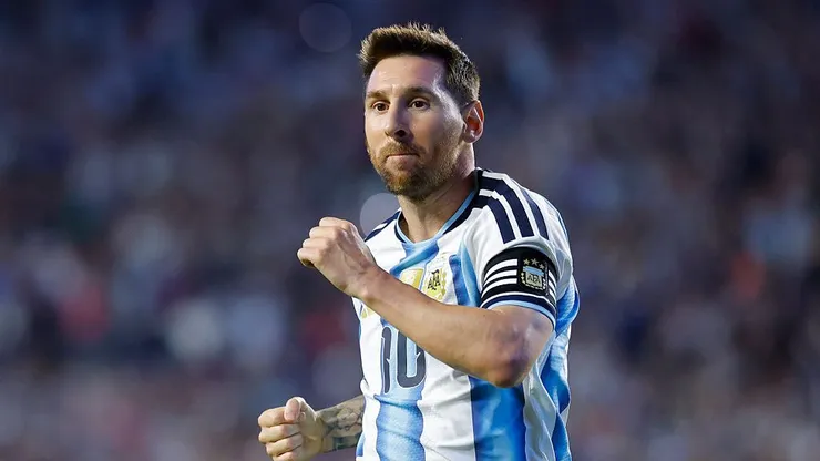 Messi é o artilheiro da Argentina neste ciclo de preparação para a Copa 2026. Foto: Todd Kirkland/Getty Images