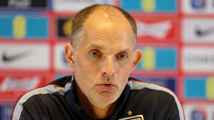 Thomas Tuchel, técnico da Inglaterra. Foto: Richard Pelham/Getty Images