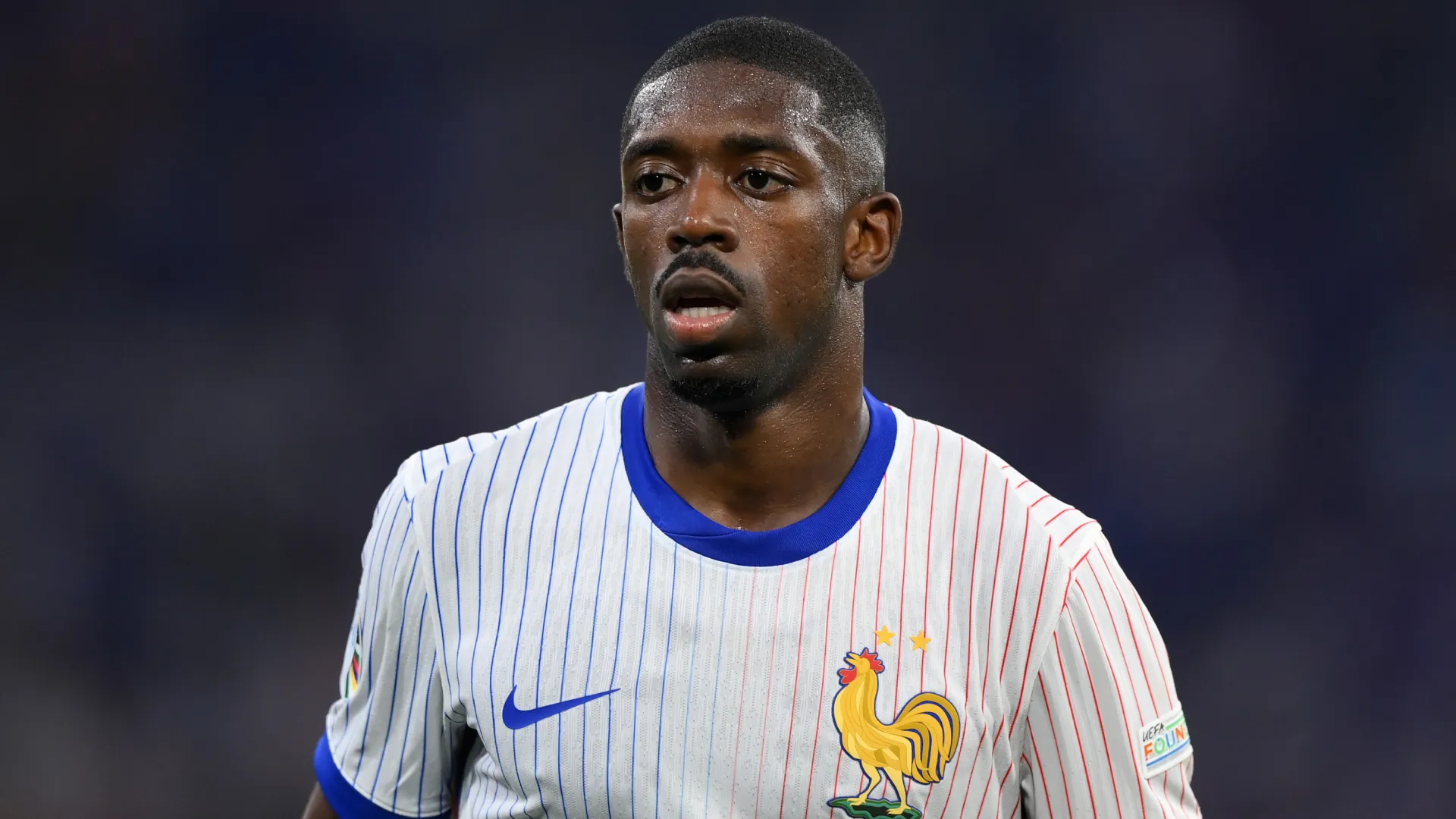 Dembélé é um dos principais nomes da França – Foto: Justin Setterfield/Getty Images