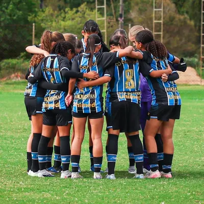 Cinco Mosqueteiras do Grêmio são chamadas para a Seleção Sub-15