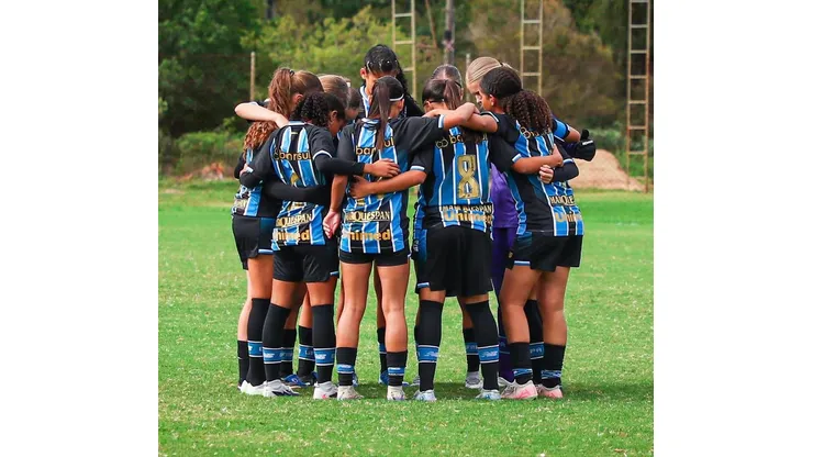 Mosqueteiras Sub-15. Foto: Caroline Martins/Grêmio