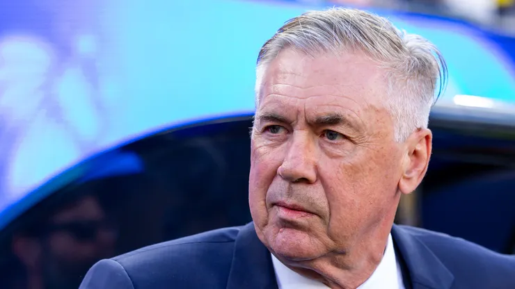 Ancelotti durante partida contra Marrocos no MetLife Stadium.