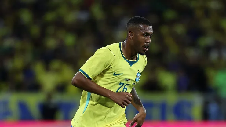 Rayan em ação pela Seleção Brasileira