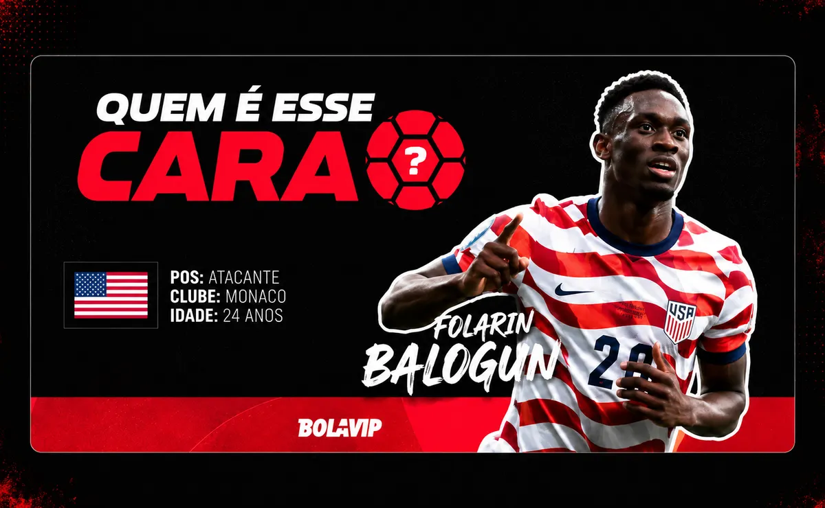 Quem é esse cara? Folarin Balogun nasceu nos EUA por acaso e brilhou com dois gols contra o Paraguai na Copa