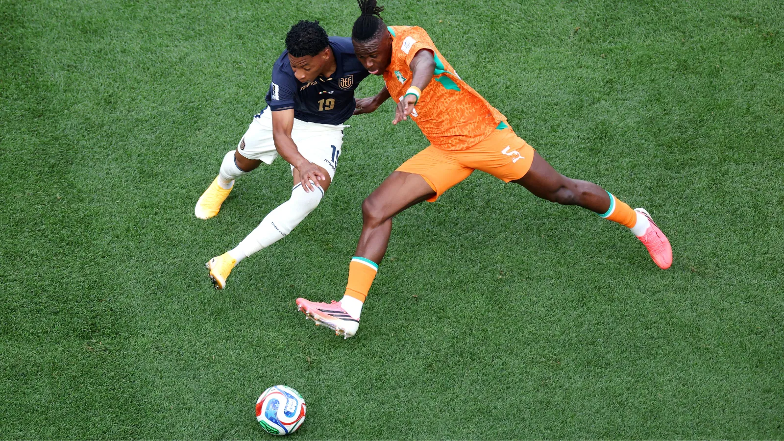 Plata tem boa atuação mesmo em derrota do Equador. Foto: Kevin C. Cox/Getty Images.