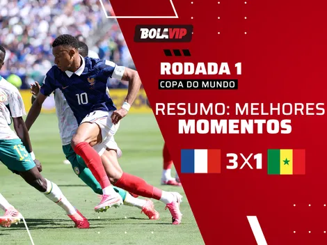 França vence Senegal por 3 a 1 com golaço de Mbappé