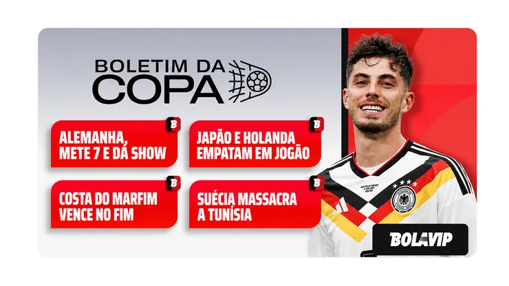Havertz foi um dos protagonistas do quarto dia de Copa do Mundo. Foto: Kevin C. Cox/Getty Images