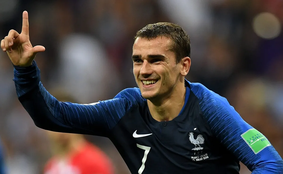 Antoine Griezmann foi peça-chave na França campeã mundial na Rússia e vice-campeã no Catar