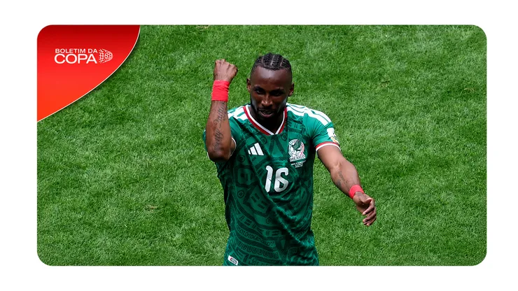 Julián Quiñones, atacante da Seleção Mexicana - Foto: Kevin C. Cox/Getty Images