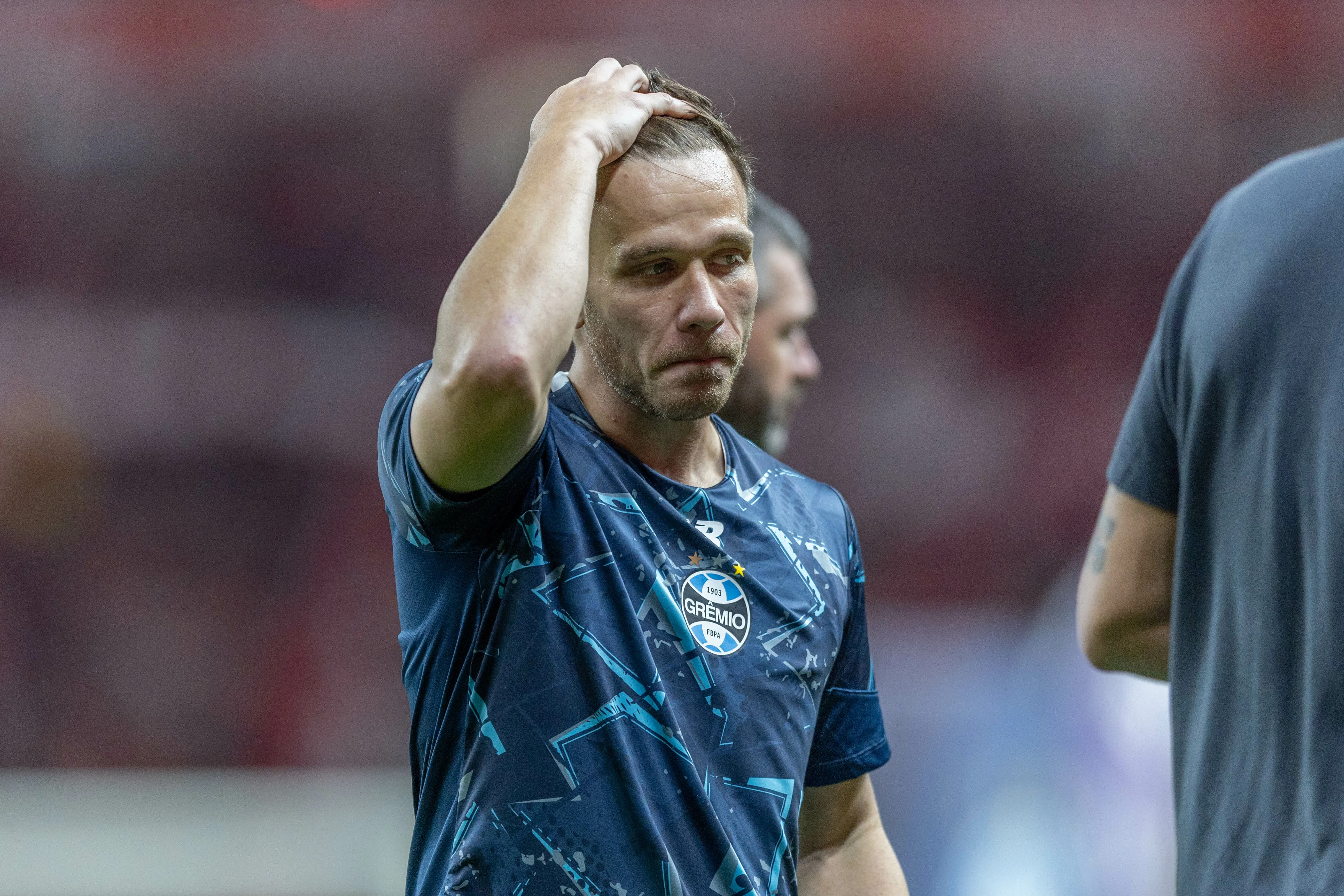 Grêmio anuncia saída de Arthur. Foto: Liamara Polli/AGIF