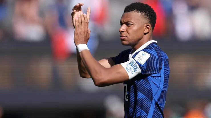 Mbappé na estreia da Copa de 2026. Photo by Kevin C. Cox/Getty Images