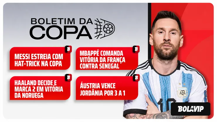 Messi foi o grande nome da Copa