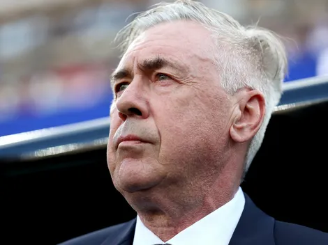 Ancelotti encontra ídolos após vitória do Brasil