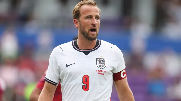 Harry Kane é a esperança da Inglaterra na Copa do Mundo - Foto: Richard Pelham/Getty Images